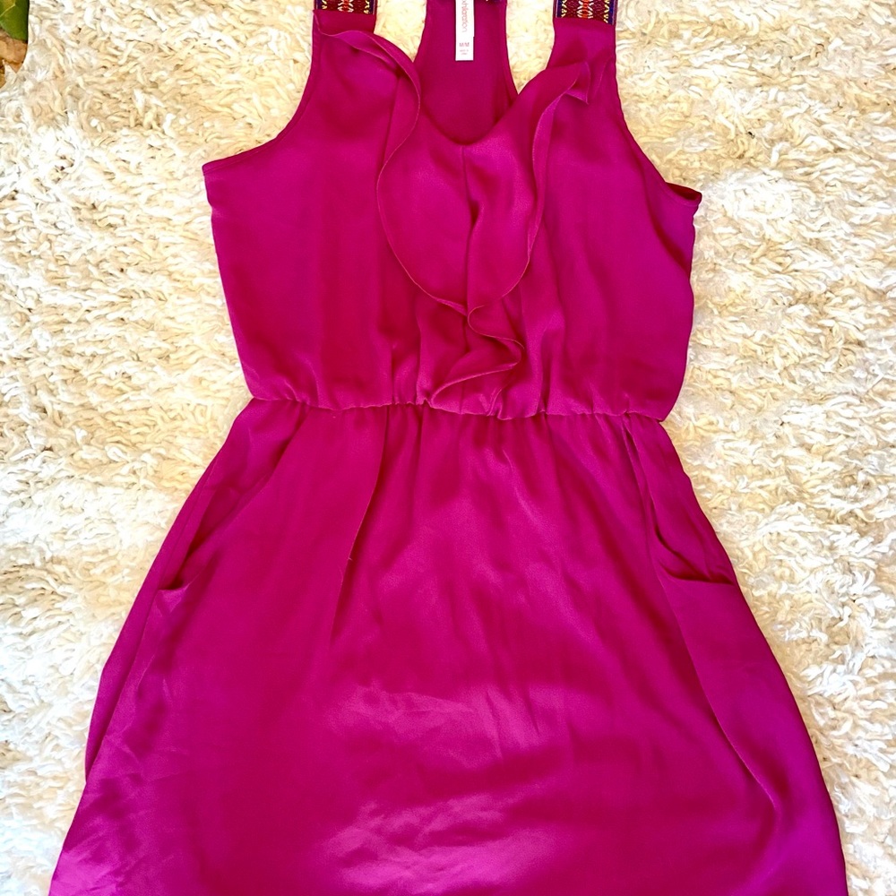Xhilaration Mini Dress in Fuchsia